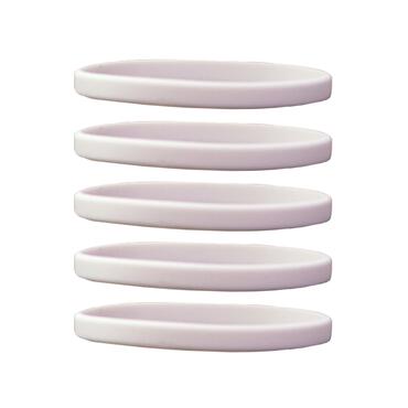 Narrow Silicone Bracelets White - for Children front