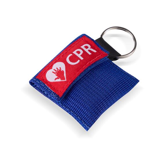 CPR Masks in Blue Keychains detailed view
