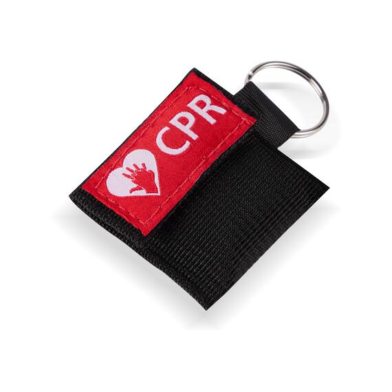 CPR Masks in Black Keychains detailed view