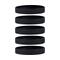 Silicone Bracelets Black - for Adults front view