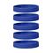 Silicone Bracelets Blue - for Adults front view