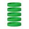 Silicone Bracelets Green - for Adults front view