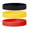 Silicone Bracelets Mix Belgium - for Adults front view