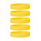 Silicone Bracelets Yellow - for Adults front view